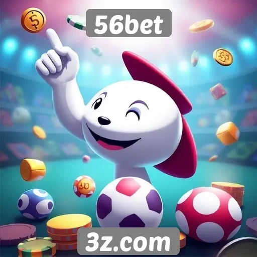 Diversidade de jogos oferecidos pelo 56bet